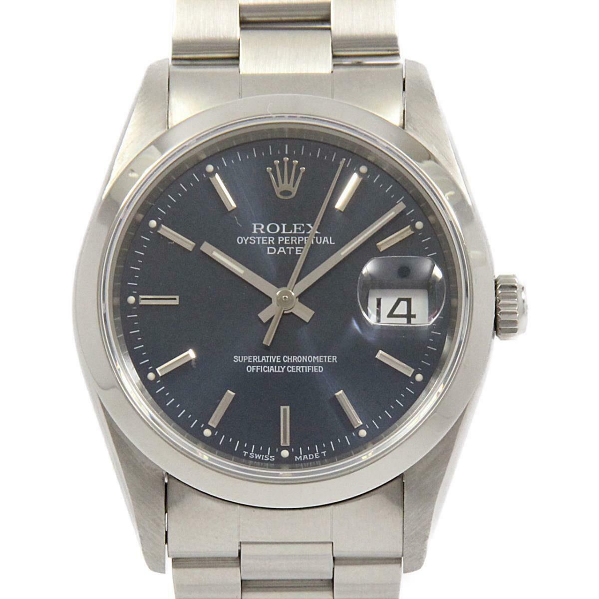 Rolex Oyster Perpetual 34mm Steel Blue -