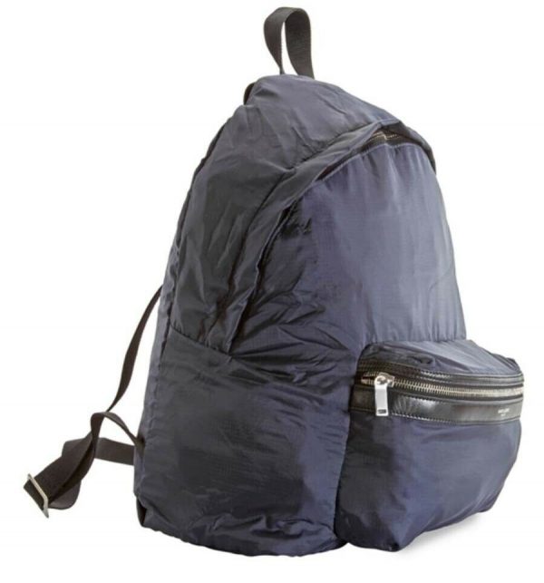 Ysl Saint LAURENT PARIS Packable Backpack 2 IN 1 Bum Bag Luxury Pure New