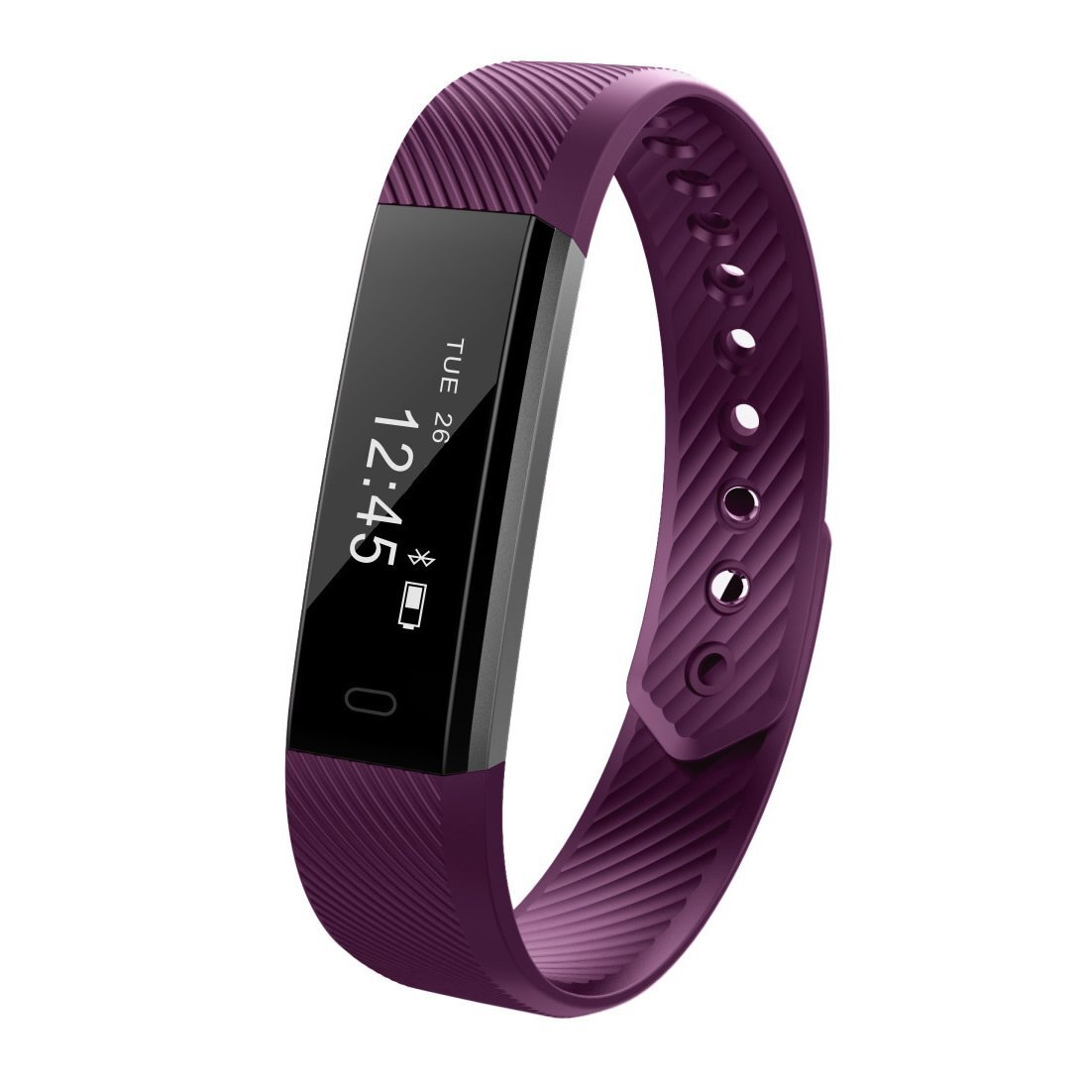 Color: PURPLE - SmartFit Slim Activity Tracker And Monitor Smart Watch ...