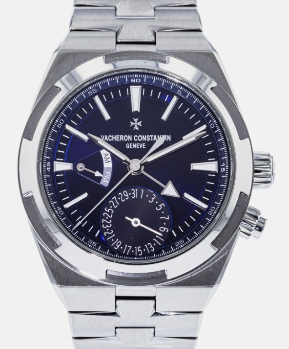 Vacheron Constantin Overseas Blue Dial Automatic Men's Dual Time Watch  7900V/110A-B334